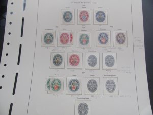 GERMANY 1925-29 HINGED LOT (153)