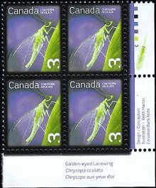 CANADA   #2235 MNH LOWER RIGHT PLATE BLOCK (4)