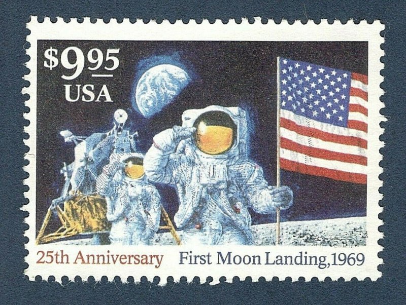 Sc # 2842 ~ $9.95 First Moon Landing Express Mail Issue MNG (fi15)