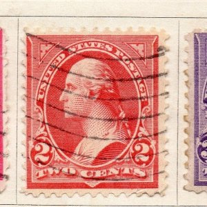 United States 1894-99 Early Issue Fine Used 2c. NW-97649