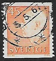Sweden # 650 - King Gustav Adolf - used.....{KR7}