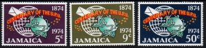 Jamaica # 387 - 389 MNH