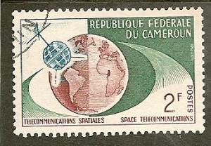 Cameroun    Scott   381    Satellite, Globe      Used