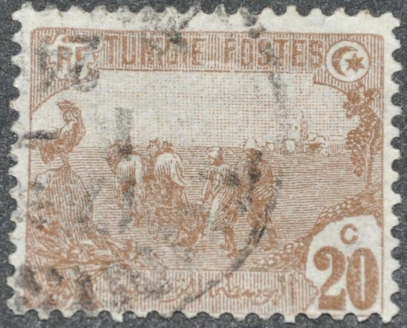 DYNAMITE Stamps: Tunisia Scott #38 - USED