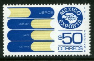 MEXICO Exporta 1133, $50P Books Fluor Paper 6. MINT, NH. VF.