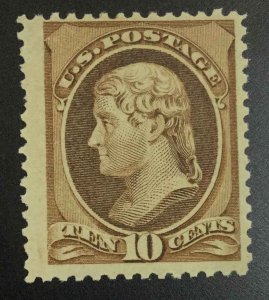 US STAMPS #209 MINT OG NH LOT #97473