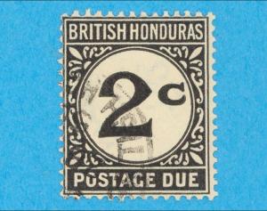 BRITISH HONDURAS J2 POSTAGE DUE  USED - NO FAULTS VERY FINE! - TUE