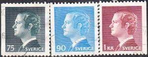 Sweden #1068-1082   Used Set