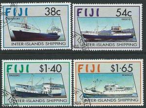 FIJI 1992 Inter Island shipping set fine used..............................42352