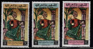 IRAQ Scott 354-356 musician stamp set MH*