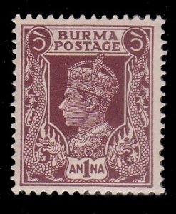 Burma 22 MNH