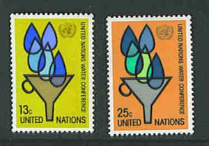 UN New York Issue  # 283-84 f-vf mnh set