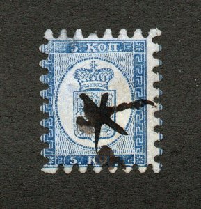 Finland - Sc# 4 Used (1 small perf tear/thin)   -    Lot 0923303