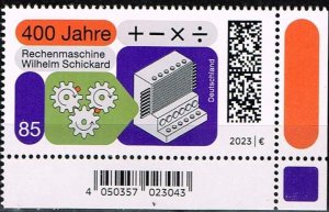 Germany 2023,Sc.#3362 MNH, 400 years of calculating machine, Michel#3786