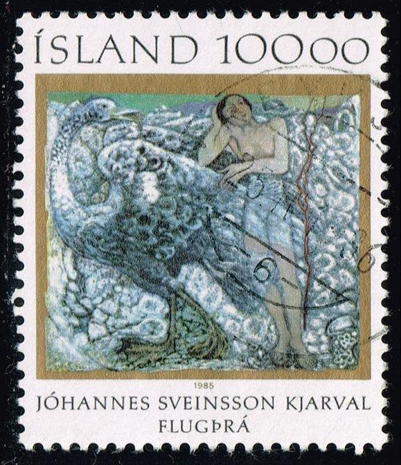 Iceland #615 Yearning to Fly; used (5.25)