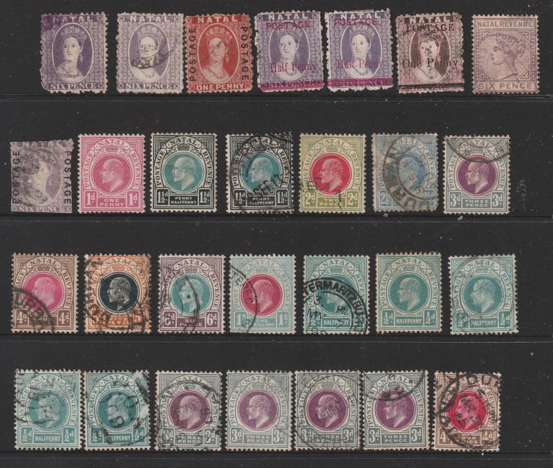 Natal a small lot of QV & Edwards mostly used