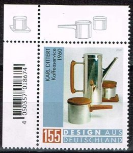 Germany 2020,Sc.#3187 MNH Design in Germany: Coffee Service by Karl Dittert