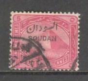 SUDAN Sc# 4 USED F Sphinx & Pyramid