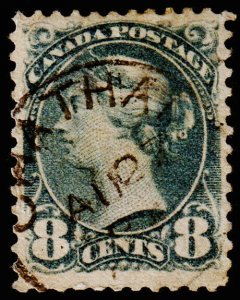 Canada Scott 44 (1888) Used G-F, CV $7.00 B