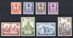BELGIUM 1951 Tuberculosis Prevention (8v Cpt) Fresh MNH CV$70