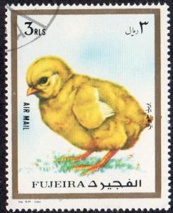 Fujeira sw1315 - Cto - 3r Baby Chick (1972) (cv $1.80) (1)