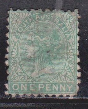 SOUTH AUSTRALIA Scott # 57 Used - Queen Victoria