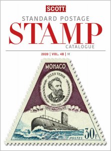 2020 Scott Standard Postage Stamp Catalogue, Volume 4 (J-M)