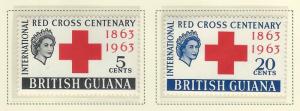 BRITISH  GUIANA  SC #  272 - 3    MNH