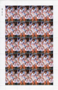 St.Vincent Grenadines 1988 Sc#614/621 TENNIS PLAYERS 8 MINI-SHEETLETS UNFOLDED