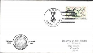 BOXER (LPH-4) 6 Feb 1967 Locy Type (2n+) (LPH, USS) Amphious