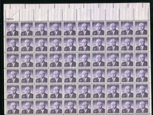 1161 Robert Taft Sheet of 70 4¢ Stamps MNH 1960 