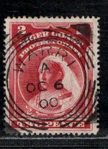 NIGER COAST PROT. SC# 57 VF/U WARRI CDS