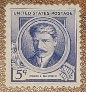 US Stamp Scott 882 Single EA MacDowell MNH O/G 1940