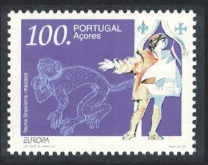 Azores Macaque Europa CEPT Discoveries 1v SG#543