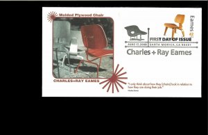 2008 FDC Charles & Ray Eames Santa Monica CA