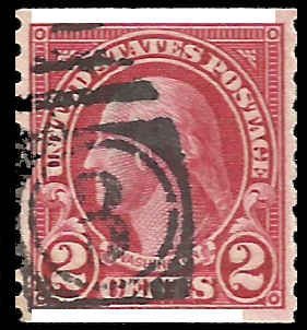 # 599 Used Carmine George Washington XF+