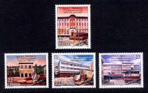 Serbia Sc# 641-4 MNH High School Anniversaries