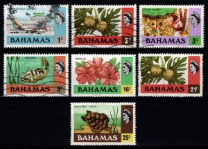 Bahamas 1976-79 Elizabeth II Def., Wmk. Ww14, Part Set [Used]