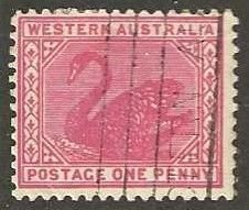 Western Australia, 76, used, 1902,  watermark 70, perf 12.5, (a708)