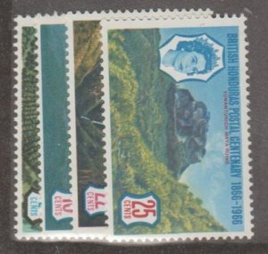 British Honduras Scott #200-203 Stamp - Mint Set