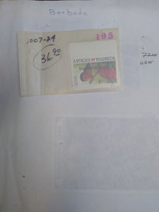 collection on pages Barbuda 929//1689 NH sets PS: CV $1878