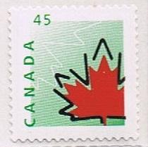 Canada Mint VF-NH #1714B Maple Leaf 45c