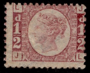 GB QV SG48, ½d rose-red plate 6, M MINT. Cat £120. JL