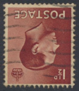 GB  SG 459wi SC# 232 *   Used  wmk  inv ex booklet see details & scans