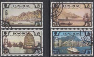Hong Kong 1982 Port Past and Present Stamps Set of 4 Fine Used