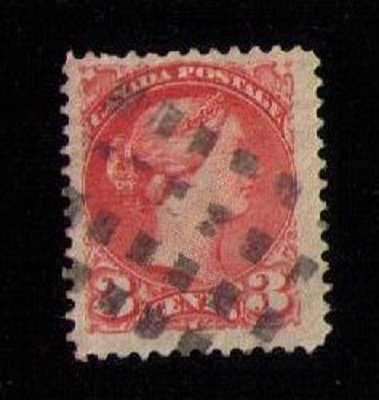 Canada Sc #37b Used F-VF