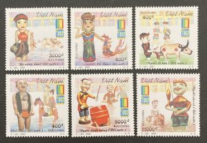 Vietnam 2000 #2971-6, World Stamp Exhibition, MNH.