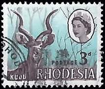 RHODESIA   #245 USED (1)