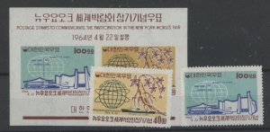 Korea #432-433a Mint (NH) Single (Complete Set)