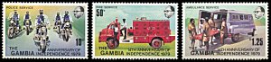 Gambia 388-390, MNH, 14th Anniversary of Independence